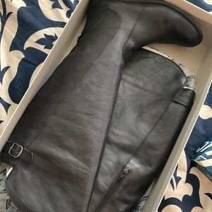 Lucky Brand Black leather boot